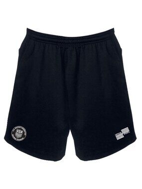 Official Sports USSF Referee ComfortWick Drawstring Shorts Black Size Large